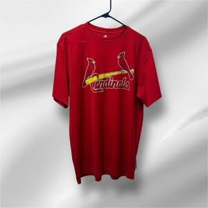 Men’s Majestic Short Sleeved St. Louis Cardinals Cool Base Tee - Large